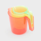 Translucent nesting jugs - pack of 3