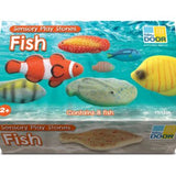 Fish sensory play stones