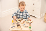 Wooden wild animal blocks - pack 15