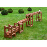 Outdoor solid birch water run (inc pump)