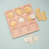 Wooden sorting tray with 9 frames