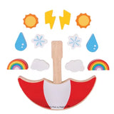 Weather balancing game