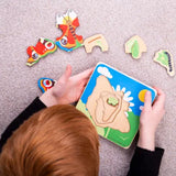Lifecycle wooden puzzle - butterfly