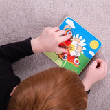 Lifecycle wooden puzzle - butterfly