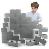 20 piece life size foam breeze blocks