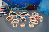 Wooden sea life blocks - pack of 15