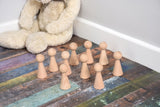 Wooden figure - 1 supplied