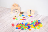Translucent colour bugs - pack of 96