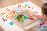 Rainbow glitter letters