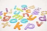 Rainbow glitter letters
