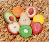 Fruit- sensory play stones