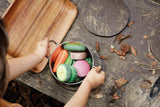 Vegetables - sensory play stones