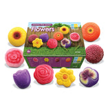 Sensory play stones - flowers
