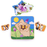 Lifecycle layer puzzle - honeybee