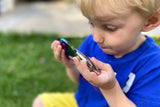 Sensory reflective sound buttons