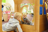 Large acrylic mirror panels set - pk4