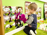 Large acrylic mirror panels set - pk4