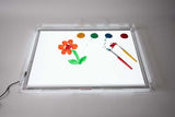 A2 light panel with light panel cover
