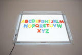 A2 light panel with light panel cover