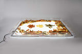 A2 light panel with light panel cover