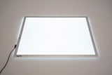 A2 light panel with light panel cover