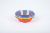 Translucent sorting bowls