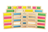 Rainbow bricks - pack 36