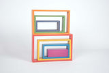 Rainbow architect rectangles
