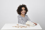 Wooden treasures touch and match