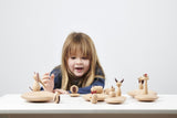 Wooden animal friends - pack 10