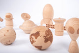 Wooden space adventure - pack 10