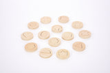 Inside outside wooden shapes - pack 14
