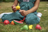 Wooden lacing fruit - pack of 8