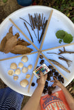 Sensory mood discovery table