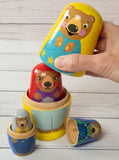 Nesting bears - two to choose from (brown bears or panda bears)