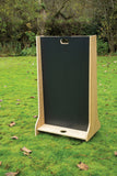 Outdoor easel blackboard/perspex