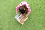 Outdoor magnifying carry box