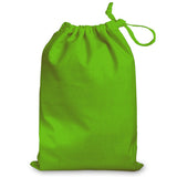 Large cotton drawstring bag - various colours available