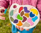 Artist palette puzzle