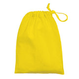 Large cotton drawstring bag - various colours available