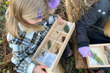 Wooden discovery boxes - pack of 3