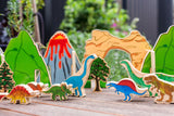 Happy architect dinosaurs