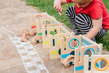 Happy architect raceway with cars