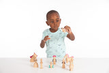 Wooden enchanted figures - pack 10