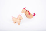 Wooden enchanted figures - pack 10