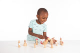 Wooden enchanted figures - pack 10