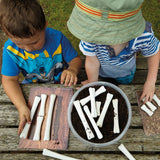 Dinosaur bones match and measure activity cards