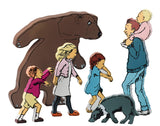 We’re Going on a Bear Hunt wooden character set