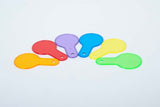 Translucent colour paddle set (set 6)