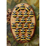 Honey bee number cards